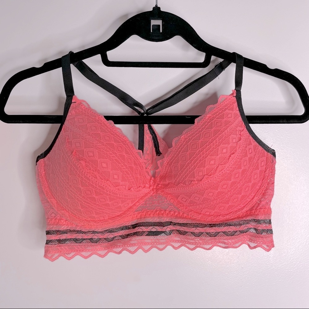 Victoria’s Secret PINK Lace Push Up Bralette